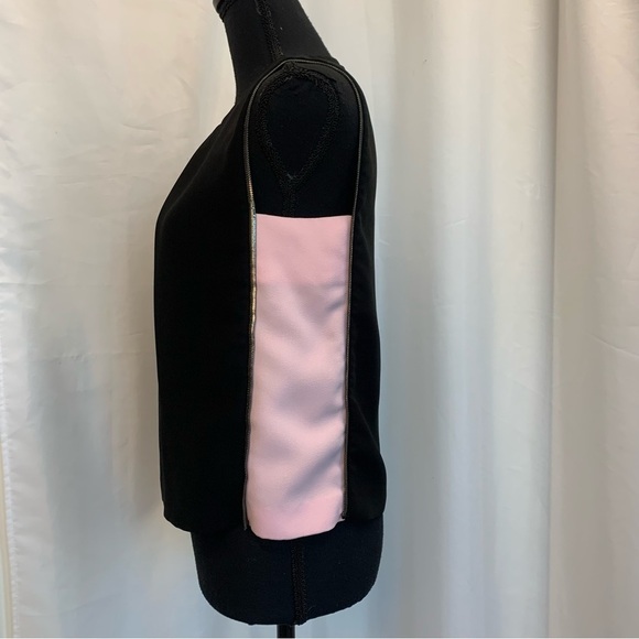 Rw&co pink black sleeveless blouse Sz M - Picture 5 of 12